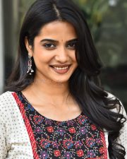 Heroine Sri Gouri Priya at Happy Raj Movie Press Meet Photos 11