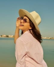 Kajal Aggarwal in a Holiday Hat Photo 01