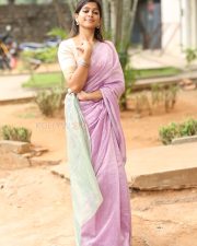 Actress Ananthika Sanilkumar at 8 Vasantalu Success Meet Photos 28