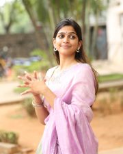 Actress Ananthika Sanilkumar at 8 Vasantalu Success Meet Photos 34