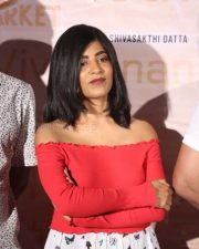 Actress Gayatri Gupta At Burrakatha Movie Teaser Launch Photos 00