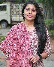Actress Saranya Pradeep at Ambajipeta Marriage Band Movie Teaser Launch Pictures 08