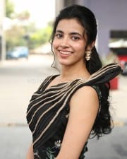 Actress Shivani Nagaram at Ambajipeta Marriage Band Movie Song Launch Event Pictures 04