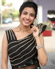 Actress Shivani Nagaram at Ambajipeta Marriage Band Movie Song Launch Event Pictures 08