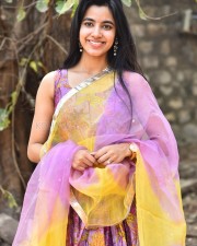 Actress Shivani Nagaram at Ambajipeta Marriage Band Success Meet Photos 09