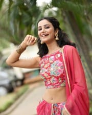 Actress Simran Gupta at Anveshi Movie Trailer Release Event Photos 27