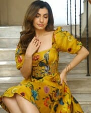 Actress Simrithi Bathija at Dharty Fellow Movie Teaser Launch Photos 37