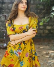 Actress Simrithi Bathija at Dharty Fellow Movie Teaser Launch Photos 54