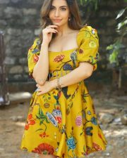 Actress Simrithi Bathija at Dharty Fellow Movie Teaser Launch Photos 56