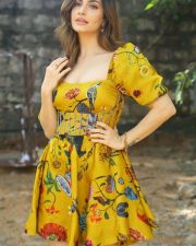 Actress Simrithi Bathija at Dharty Fellow Movie Teaser Launch Photos 60