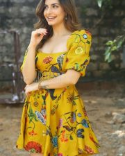 Actress Simrithi Bathija at Dharty Fellow Movie Teaser Launch Photos 61