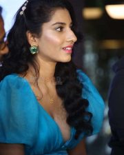 Actress Vishnu Priya At The Baker And The Beauty Telugu Webseries Trailer Launch Pictures 14