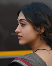 Buddy Actress Gayatri Bhardwaj in a Traditional Gray Saree with a Red Blouse Photos 03 Buddy Actress Gayatri Bhardwaj in a Traditional Gray Saree with a Red Blouse Photos 03