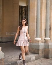 Chic Actress Anaira Gupta in a Beige Strapless Corset Mini Dress Photos 04 Chic Actress Anaira Gupta in a Beige Strapless Corset Mini Dress Photos 04