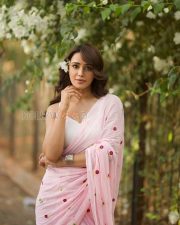 Delightful Actress Anaira Gupta in a Pink Floral Embroidered Saree Photos 07 Delightful Actress Anaira Gupta in a Pink Floral Embroidered Saree Photos 07
