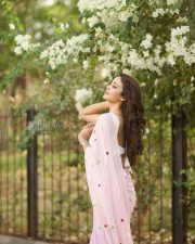 Delightful Actress Anaira Gupta in a Pink Floral Embroidered Saree Photos 09 Delightful Actress Anaira Gupta in a Pink Floral Embroidered Saree Photos 09