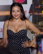 Glamorous Asli Monalisa Cleavage in a Black white polka dot mini dress Photos 03