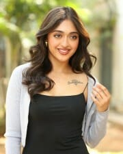 Heroine Gayatri Bhardwaj at Tiger Nageswara Rao Interview Photos 39