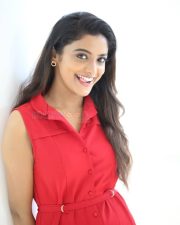 Heroine Roopa Koduvayur at Sarangapani Jathakam Success Meet Photos 06