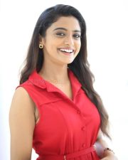Heroine Roopa Koduvayur at Sarangapani Jathakam Success Meet Photos 16