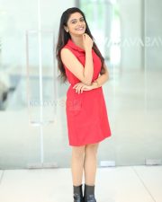 Heroine Roopa Koduvayur at Sarangapani Jathakam Success Meet Photos 33