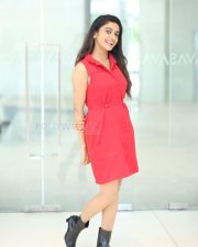 Heroine Roopa Koduvayur at Sarangapani Jathakam Success Meet Photos 34