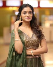 Heroine Roopa Koduvayur at Sarangapani Jathakam Trailer Launch Pictures 26