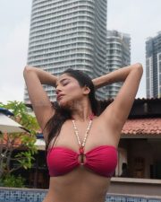 Sexy Bold Kate Sharma in a Two Piece Bikini Photos 01