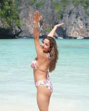 Tempting Kate Sharma in a Two Piece Tropical Fruit Printed Bikini Photos 04 Tempting Kate Sharma in a Two Piece Tropical Fruit Printed Bikini Photos 04