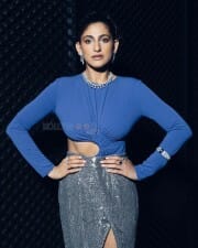 The Good Wife Actress Kubbra Sait in Blue Pictures 03