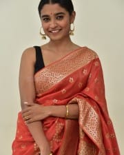 Actress Chaithra J Achar at Saptha Sagaralu Dhaati Movie Press Meet Photos 02
