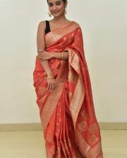 Actress Chaithra J Achar at Saptha Sagaralu Dhaati Movie Press Meet Photos 03