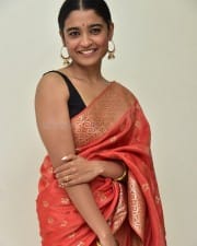 Actress Chaithra J Achar at Saptha Sagaralu Dhaati Movie Press Meet Photos 06