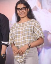 Actress Chaithra J Achar at at 3BHK Movie Success Meet Photos 02
