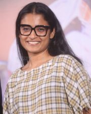 Actress Chaithra J Achar at at 3BHK Movie Success Meet Photos 06