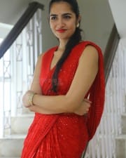 Actress Rukmini Vasanth at Saptha Sagaralu Dhaati Movie Press Meet Pictures 02
