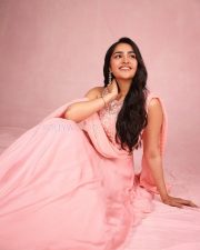 Dream Queen Rukmini Vasanth in a Pink Lehenga Pictures 03