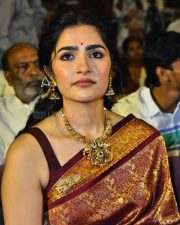 Heroine Rukmini Vasanth at Kantara Chapter 1 Pre Release Event Photos 02