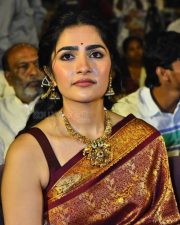 Heroine Rukmini Vasanth at Kantara Chapter 1 Pre Release Event Photos 02