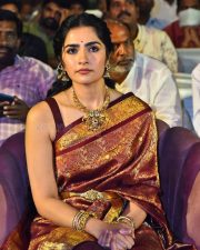 Heroine Rukmini Vasanth at Kantara Chapter 1 Pre Release Event Photos 03