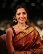 Heroine Rukmini Vasanth at Kantara Chapter 1 Pre Release Event Photos 13