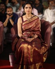 Heroine Rukmini Vasanth at Kantara Chapter 1 Pre Release Event Photos 18