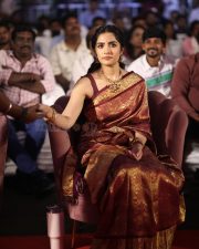 Heroine Rukmini Vasanth at Kantara Chapter 1 Pre Release Event Photos 20
