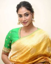 Actress Anukreethy Vas at Tiger Nageswara Rao Pre Release Event Stills 01