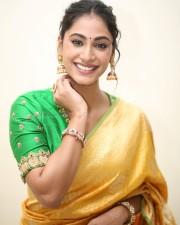 Actress Anukreethy Vas at Tiger Nageswara Rao Pre Release Event Stills 04