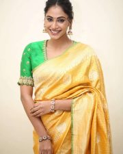 Actress Anukreethy Vas at Tiger Nageswara Rao Pre Release Event Stills 17