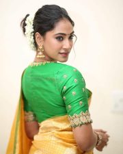 Actress Anukreethy Vas at Tiger Nageswara Rao Pre Release Event Stills 23