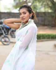 Actress Gnaneswari Kandregula at Mayalo Movie Press Meet Pictures 19