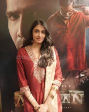 Actress Maanasa Choudhary at Aaryan Film Thanksgiving Meet Still