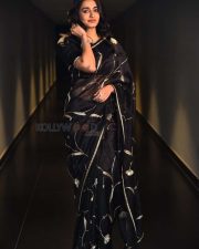 Actress Maanasa Choudhary at Aaryan Movie Pre Release Event Pictures 07